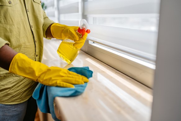 Cleaning your home with a lot of disinfectants could be doing you more harm than good.