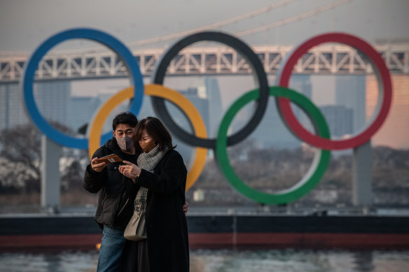 No overseas spectators will be allowed at the Olympics and Paralympics this year, Kyodo said.