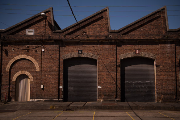 Trains were overhauled at the historic Paint Shop building until the late 1980s.