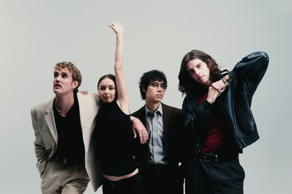 Fremantle psych-rock outfit Spacey Jane.