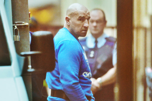 Gavin Preston, pictured outside the Supreme Court in August 2015, was shot dead last week.