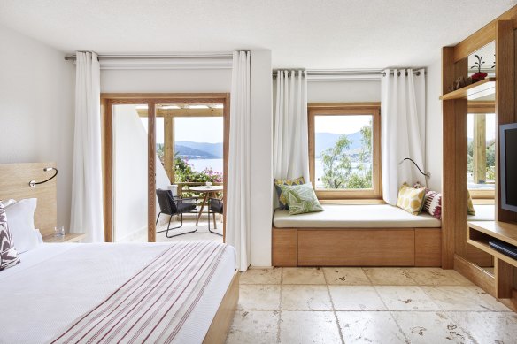 Macakizi Hotel Bodrum… guests have included Kate Moss and Bill Gates.