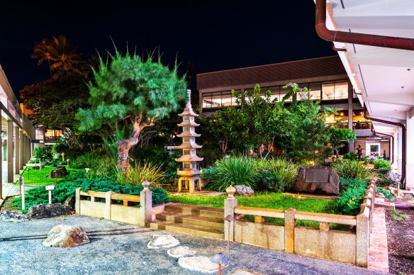 The Cultural Gardens – one of the airport’s breezy spaces. 