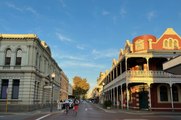 High Street, Fremantle. One of the best-preserved 19th century port cityscapes in the world.
