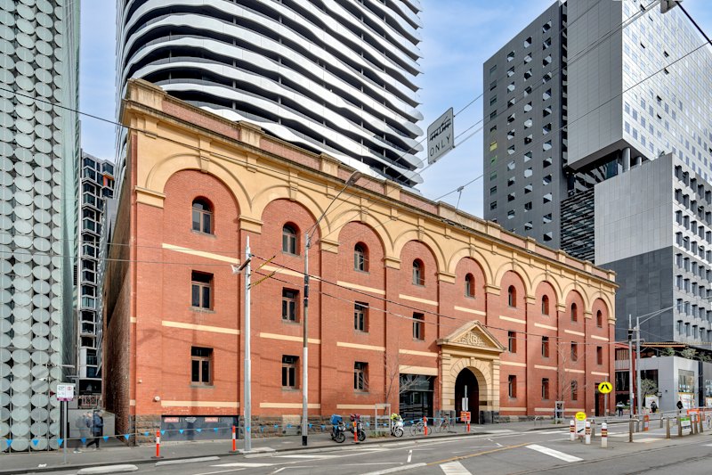 Birkenstock’s new digs, the Maltstore, 551 Swanston Street, Carlton.