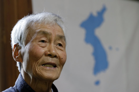 May 11, 2018: Park Hee-seong speaks during an interview in Seoul.  