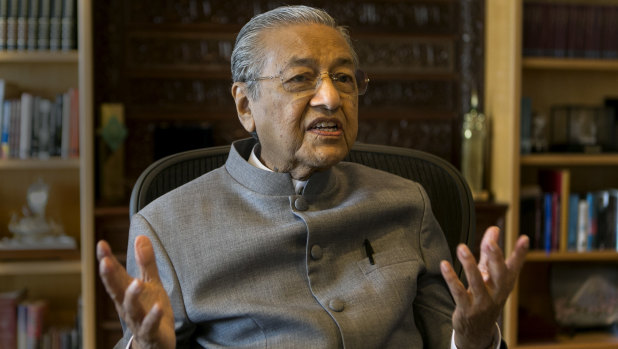 Dr Mahathir Mohamad, 92, former prime minister of Malaysia, is on the comeback trail. 