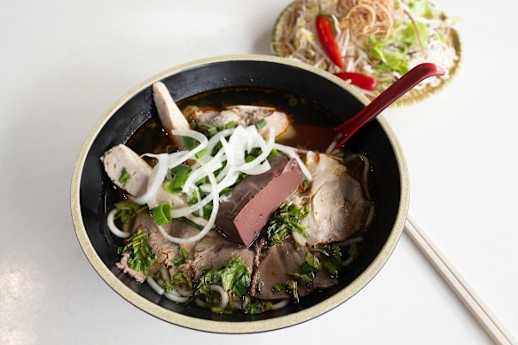 Bun bo hue is celebrated for its sweet, spicy and umami intensity.

