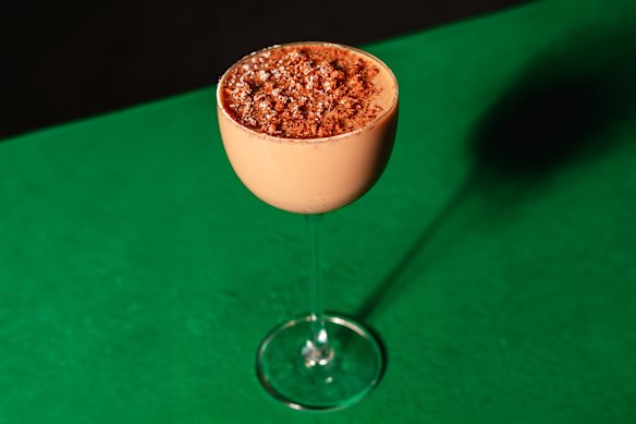 Portuguese tart cocktail at Manteiga, Darlinghurst.