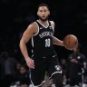 Sidelined: Nets’ playmaker Ben Simmons has a nerve issue, and is having treatment on his back and hip.