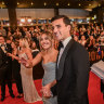 Nick Daicos and partner Arlette Amor were among the 1100 Brownlow attendees.