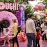 Candyland installation at The Grounds in Alexandria in 2023.