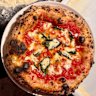 A big and bubbly crust defines the pizzas at Magma.
