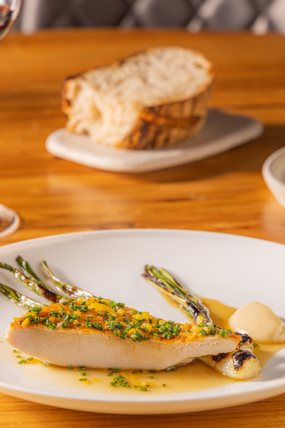 Chicken, shallots, brassica, preserved lemon.