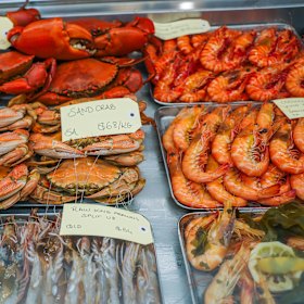 Portside is well stocked for Christmas Day.