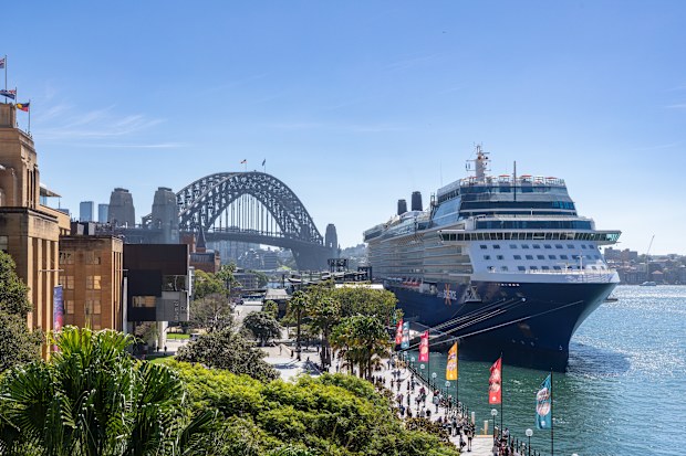Celebrity Solstice cruise in Sydney