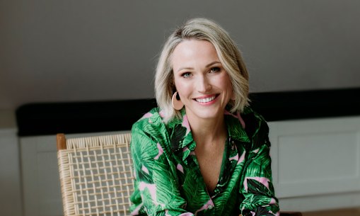 “Christian is a hands-on husband and dad. We have three children. I’m attracted to his intelligence and sense of humour. We laugh all the time.”   