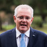 Asylum seeker boat stopped off Christmas Island as Morrison trumpets border security on election day
