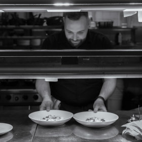 Calum Mackechnie, the restaurant’s Glasgow-born head chef.