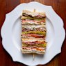 The precision-built club sandwich.