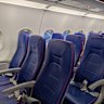 Tiny seats on board Wizz Air.