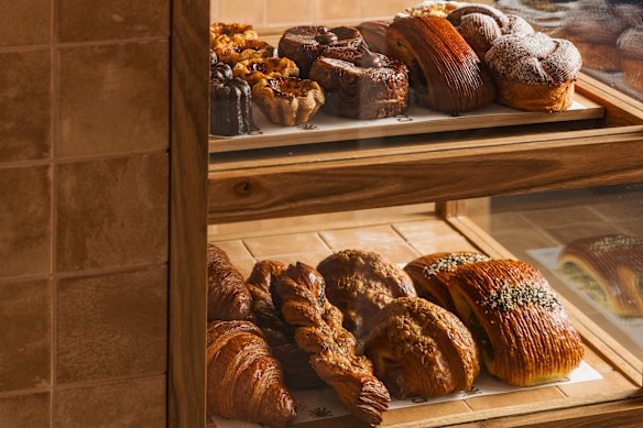 Pastries come from the siblings’ other business, Via Porta Bakehouse.