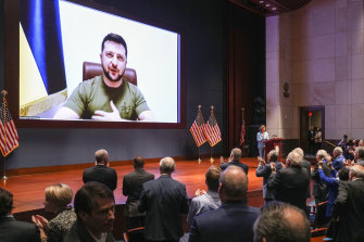 Ukranian President Volodymyr Zelensky, receiving a standing ovation at the US Congress earlier this month, has been able to get his message to the world.