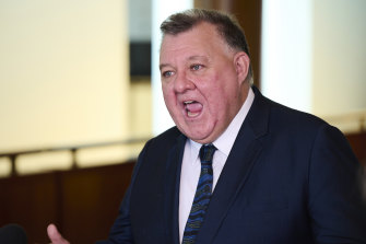 United Australia Party MP Craig Kelly says he is “absolutely” not sorry about sending unsolicited text messages to voters spruiking his anti-lockdown policies.