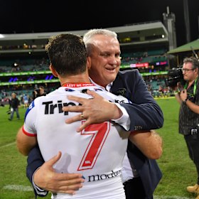 Ben Hunt has a strong relationship with Dragons coach Anthony Griffin.