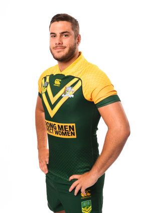 New face: Prime Minister's  XIII fullback Corey Allen.