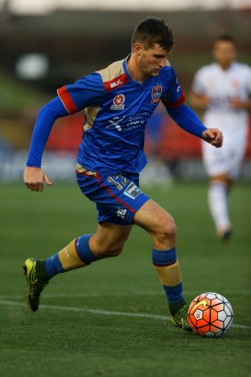 Out: Former Newcastle Jets player Andy Brennan. 