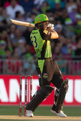 Green light: Jos Buttler goes big against the Sixers.