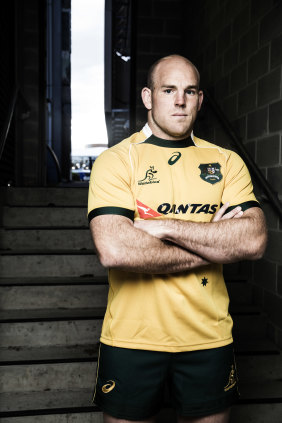 Stephen Moore captained the Wallabies 24 times.