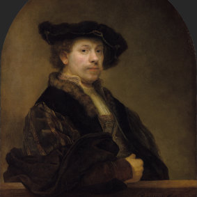 Even Rembrandt, shown in his ‘Self Portrait at the Age of 34’, can teach us a new word.