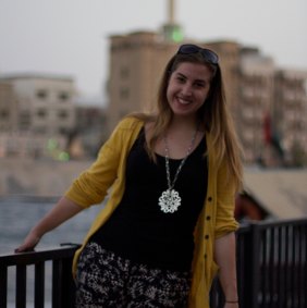 Rebecca Haddad worked as a content editor while she lived in Dubai for three and a half years.