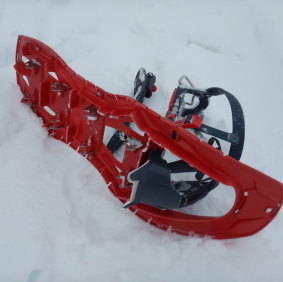 Today’s modern snowshoes are much more high-tech.