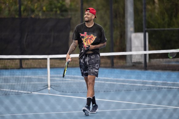 Nick Kyrgios features heavily in the new Netflix documentary.