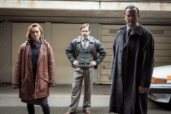 Charlotte Spencer, Emun Elliott and Hugh Bonneville in The Gold: top-tier performances.