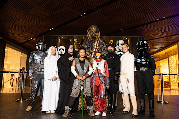 May The 4th. Star Wars party.