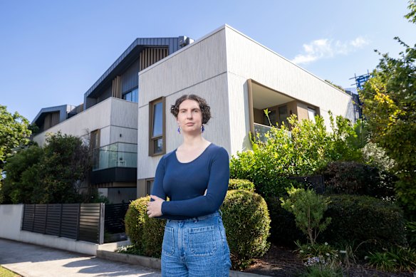 Georgia Marett is on the board of her owners’ corporation and has been trying to electrify her apartment block for years without success. 