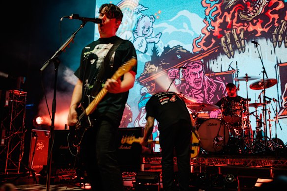 Violent Soho perform at Forum Melbourne on September 18.