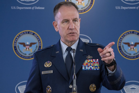 Pentagon spokesman US Air Force Brig. Gen. Patrick Ryder.
