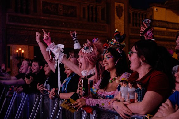 Ashnikko’s fans are a sea of sequinned fairies and glitter goths.