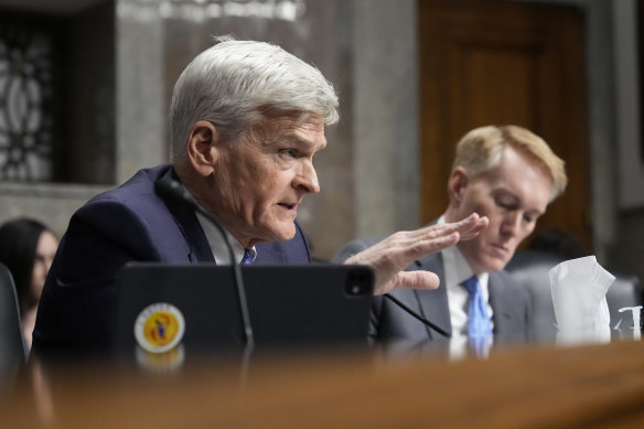 Senator and doctor Bill Cassidy, a Republican, pressed Robert F. Kennedy on his false scientific assertions.