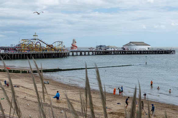 Near the Clacton Pier, some local voters are barely aware that Binface is running.