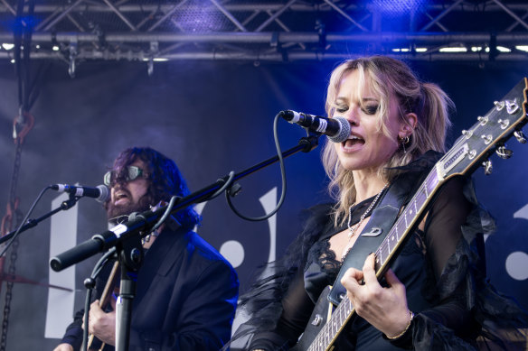 Annie Hamilton performed as part of an Australian music showcase at Reeperbahn Festival.