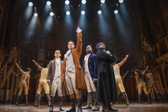The Australian production of Hamilton opened in Sydney to rave reviews. 