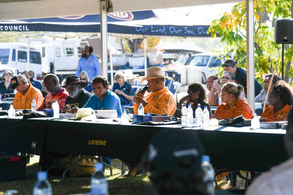 Northern Territory land councils are expected to finalise the wording of what will be called the Barunga Declaration.