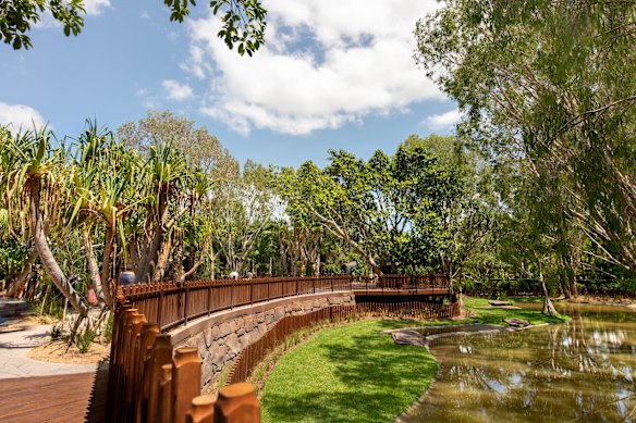 A escala do Zoológico da Austrália é alucinante.