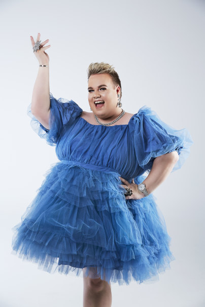 Matt Hey says he’s never identified with any of the labels ascribed to body types in the gay community. “I’m one in a million”.